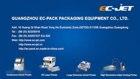 Stampante a getto d'inchiostro EC Jet portatile portatile in scatola (ECH200PRO)